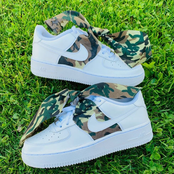 Camouflage Ribbon Custom Air Force 1