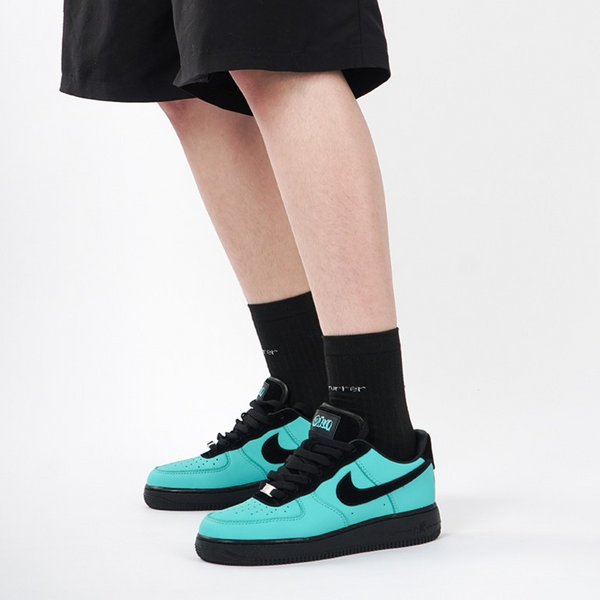 Neon Blue Custom  Air Force 1