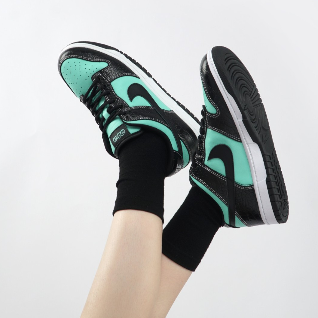 Neon Green Custom Nike Dunk