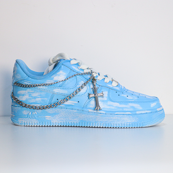 Blue Chain Custom Air Force 1