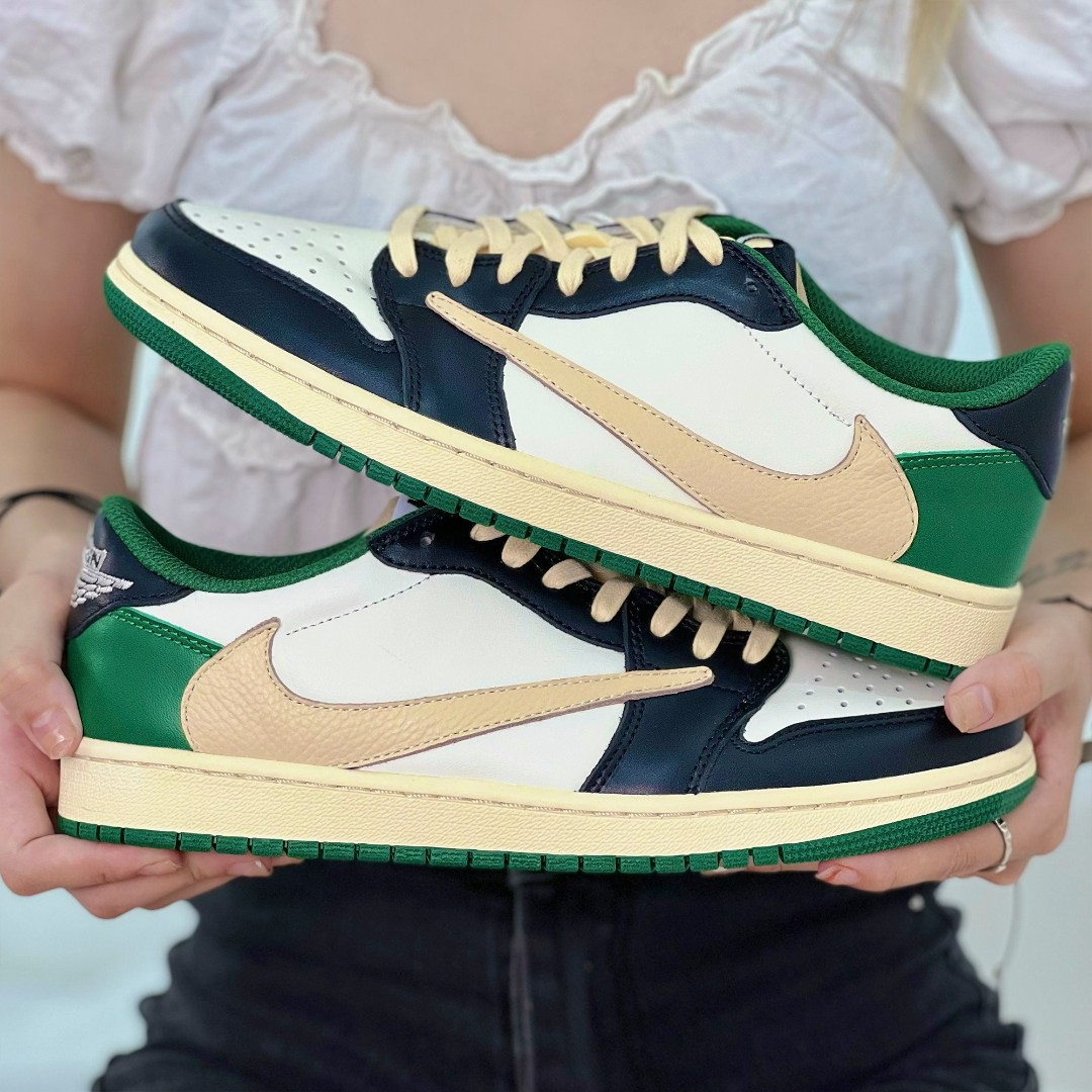 travis scott air jordan green