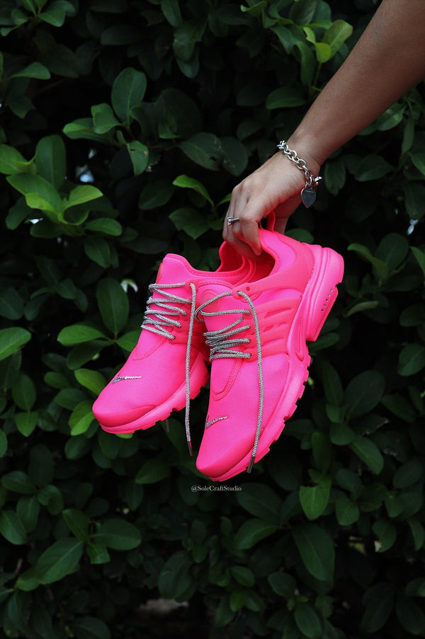 Wedding Shoes Custom Nike Air Presto "Triple Pink"