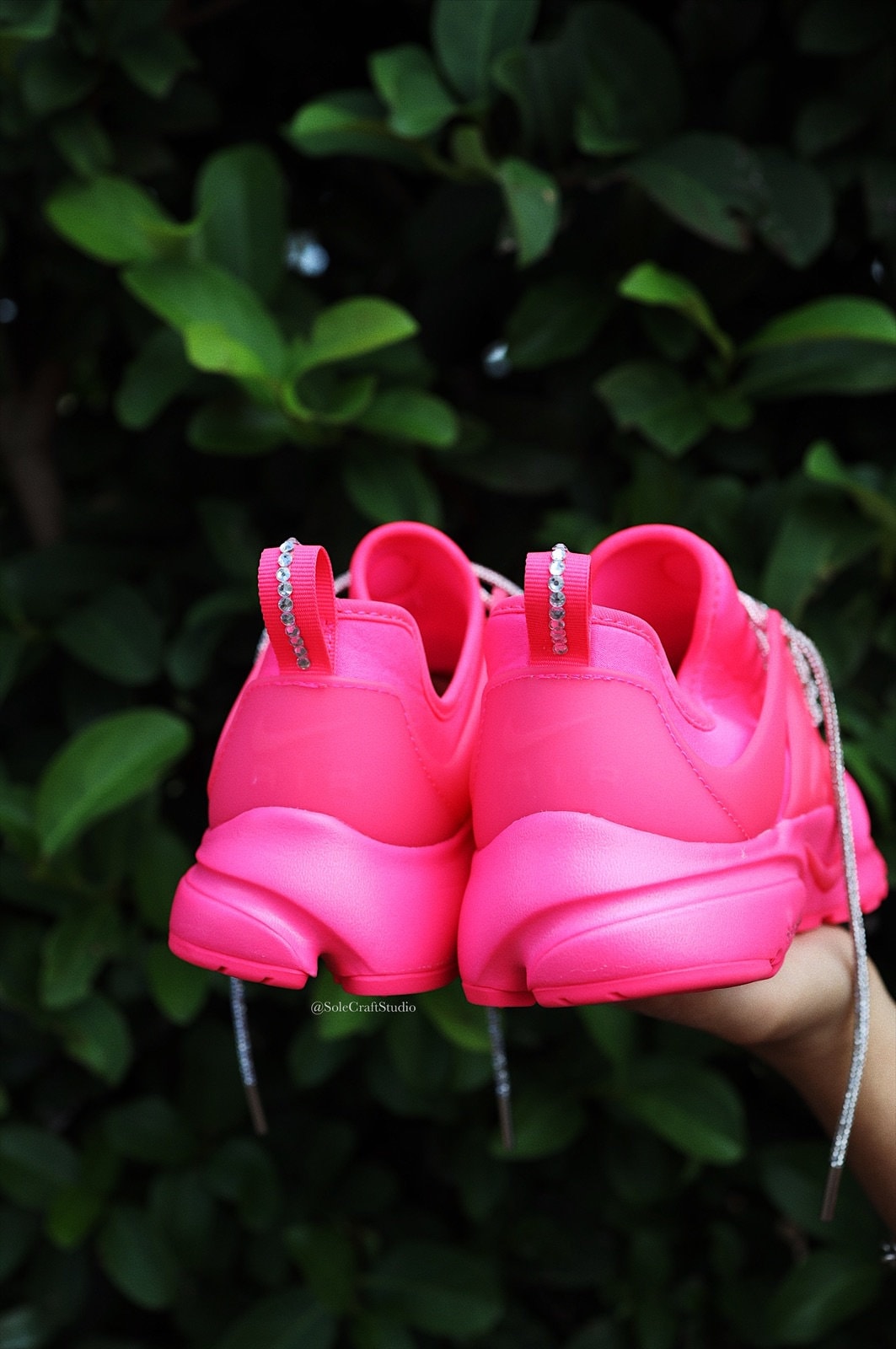 Wedding Shoes Custom Nike Air Presto "Triple Pink"