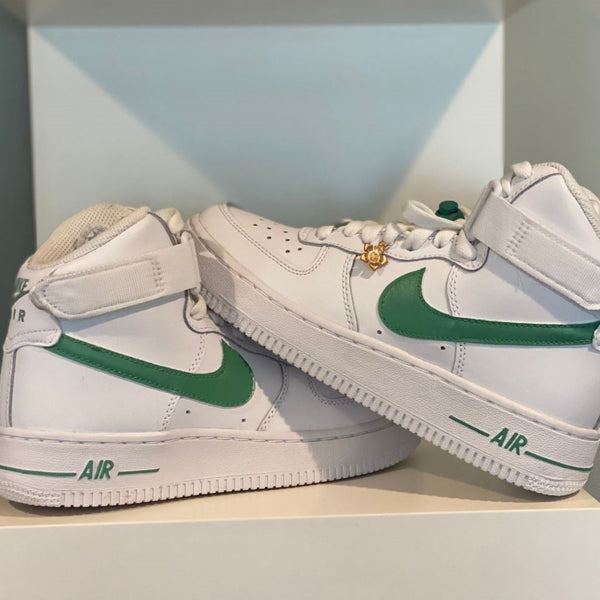 Green-Golden Custom Air Force 1