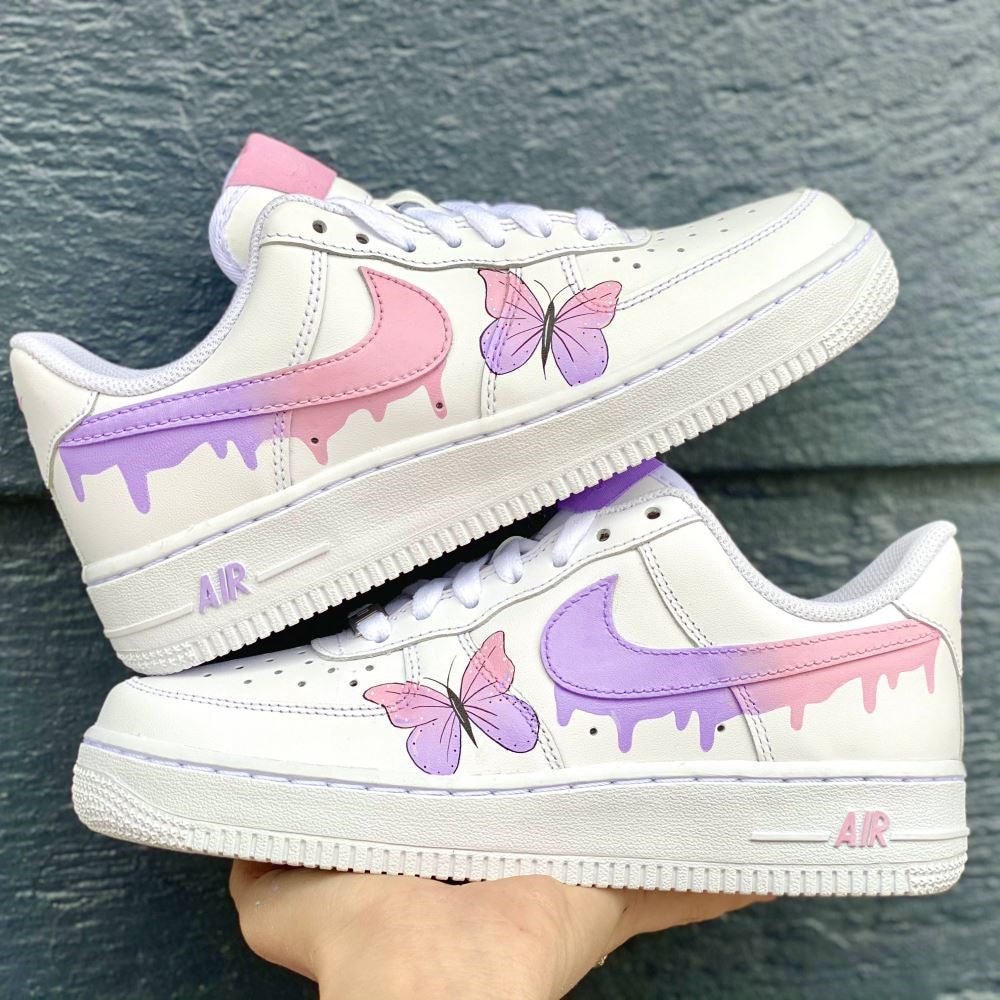 Custom Drip Butterfly AF1 – The Accessory Circle by X Terrace