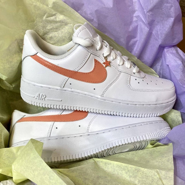 Dark Pink Custom Air Force 1