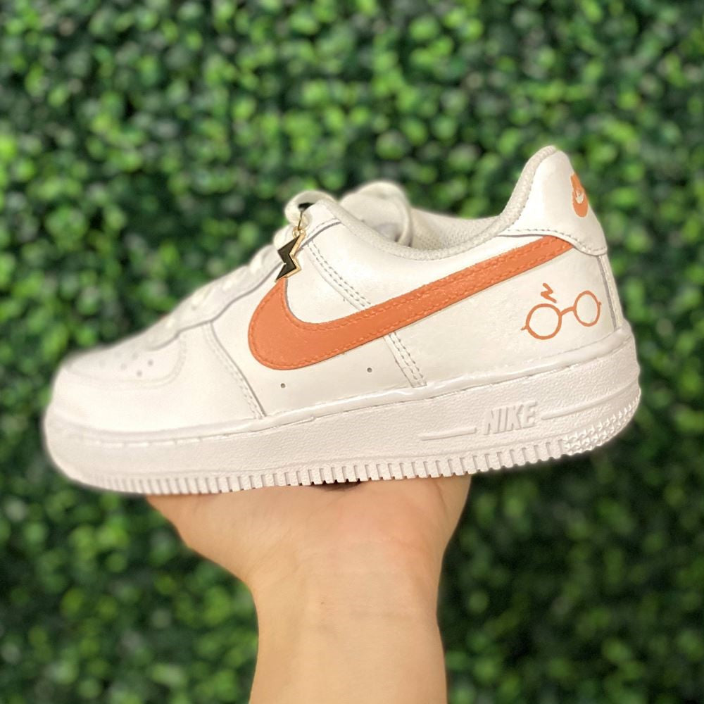 Orange Custom Air Force 1