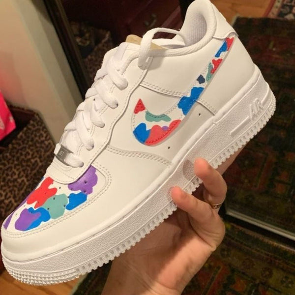 Colorful Abstraction Custom Air Force 1