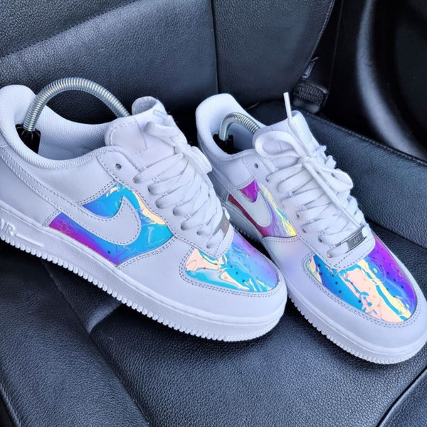 White Prism Custom Air Force 1