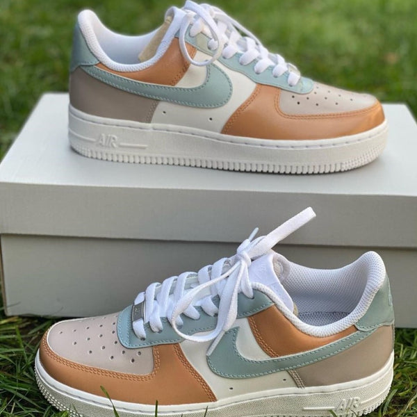 Brown Custom Air Force 1