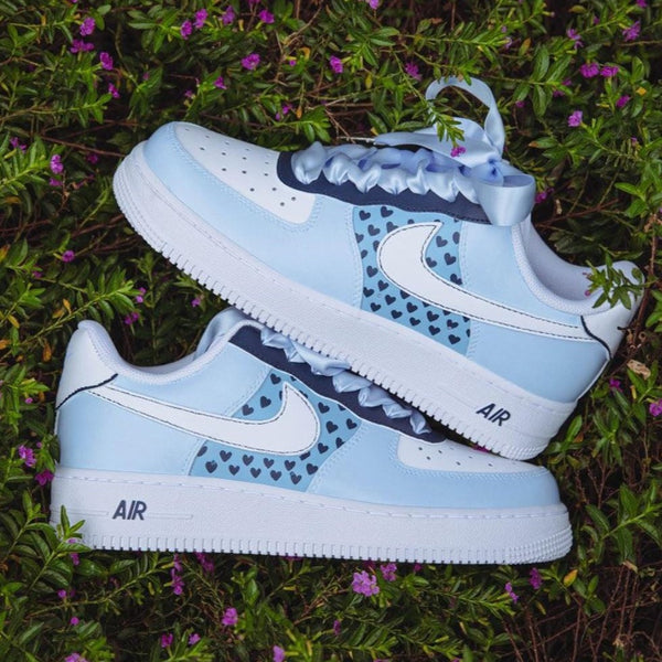 Blue Heart Custom Air Force 1