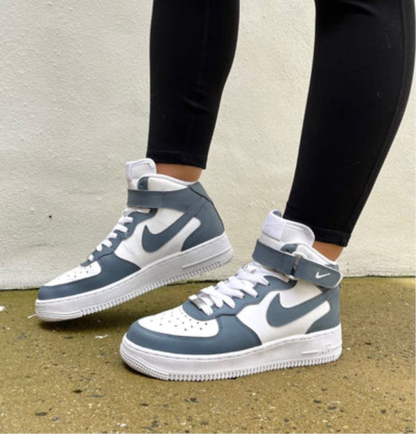 Dark Blue Mid Custom Air Force 1