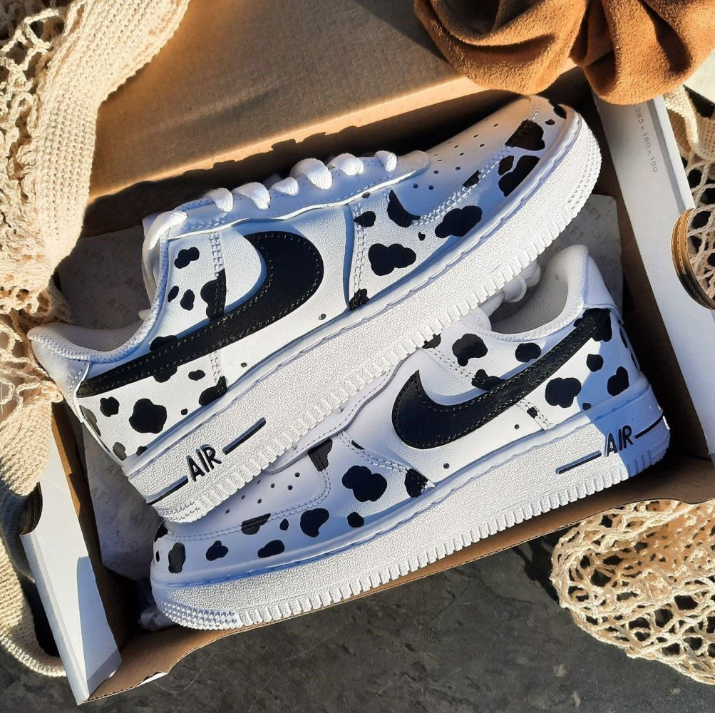 Black Spotted  Custom Air Force 1
