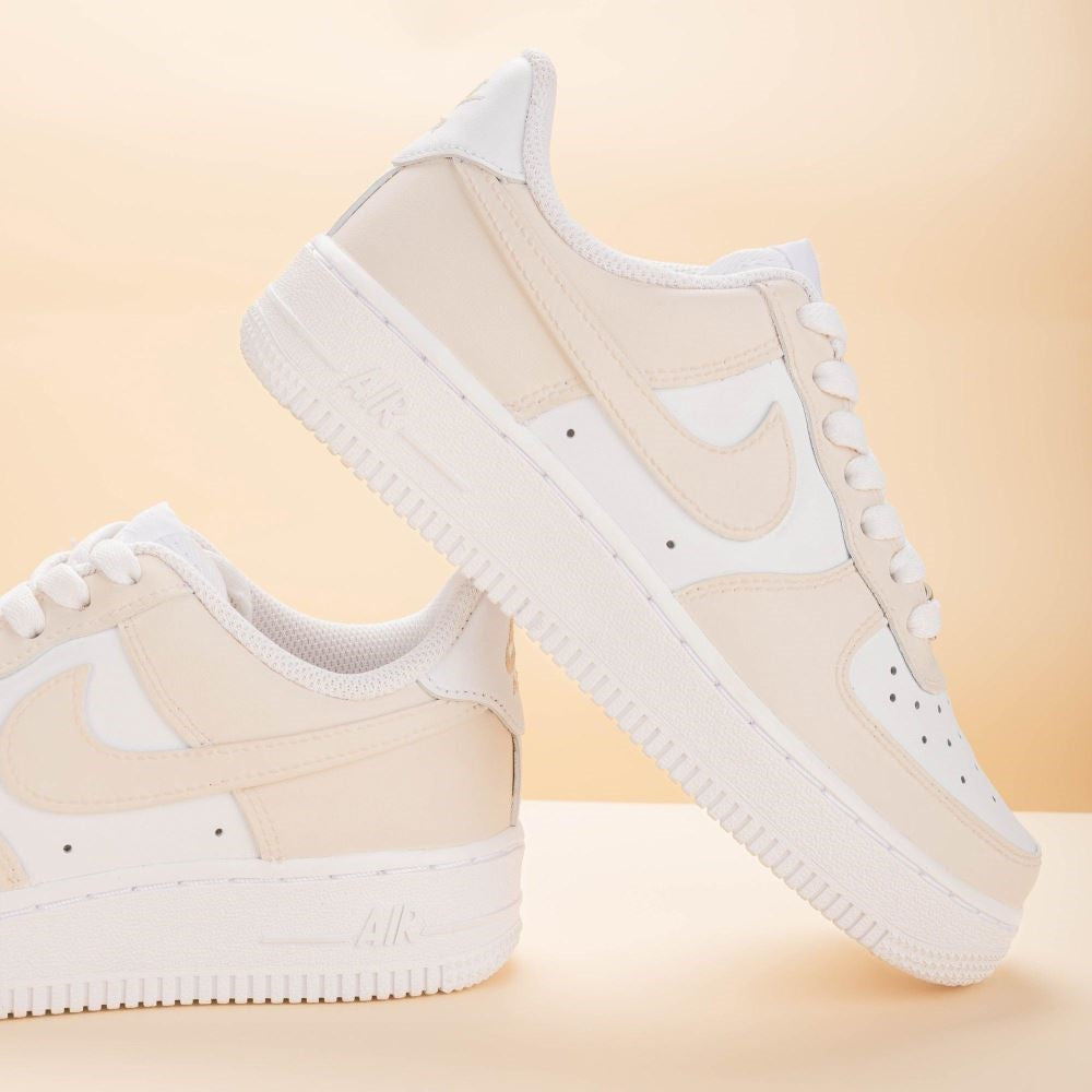 Beige Custom Air Force 1 â Unite Custom
