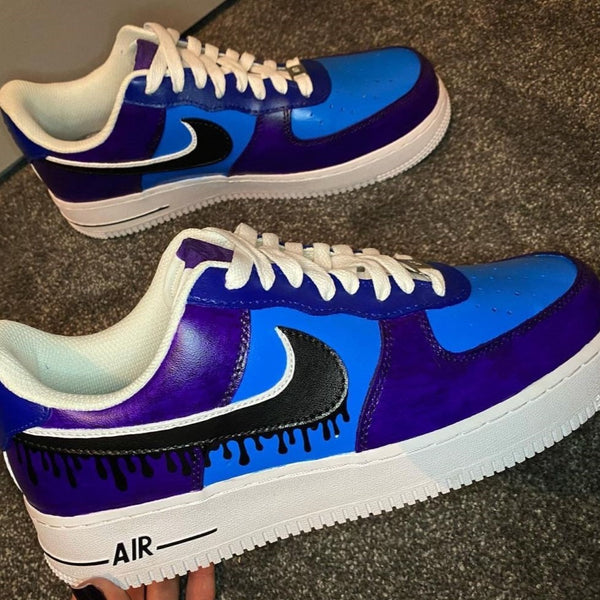 Dark Drip Custom Air Force 1