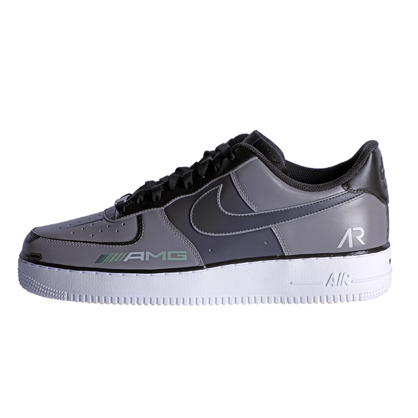 Custom Air Force 1 Grey AMG Logo