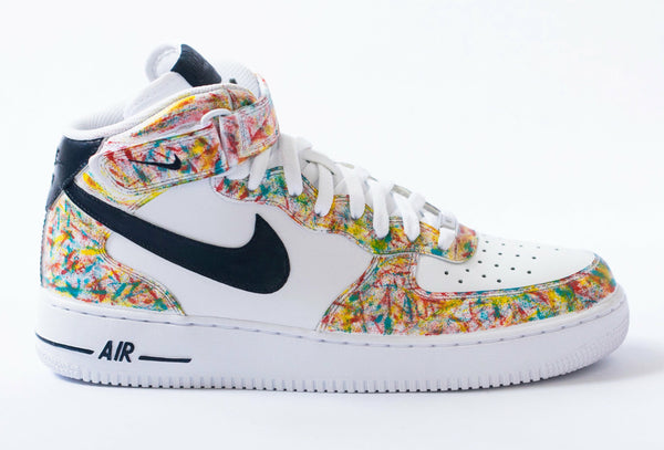 Custom Air Force 1 Multicolor Splash