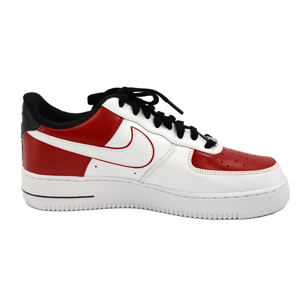 Custom Air Force 1 Red White With Rubicon Graphic