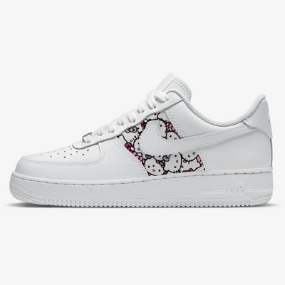 Custom Air Force 1 White Hello Kitty Cartoon