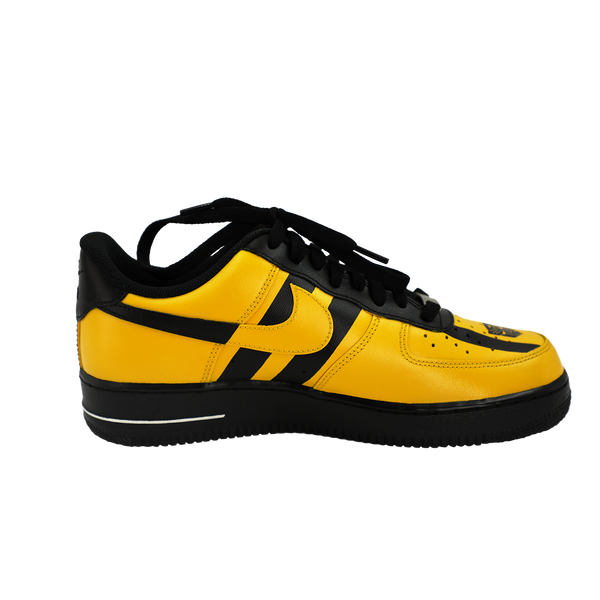 Custom Air Force 1 Yellow Black Stripes Camaro Theme