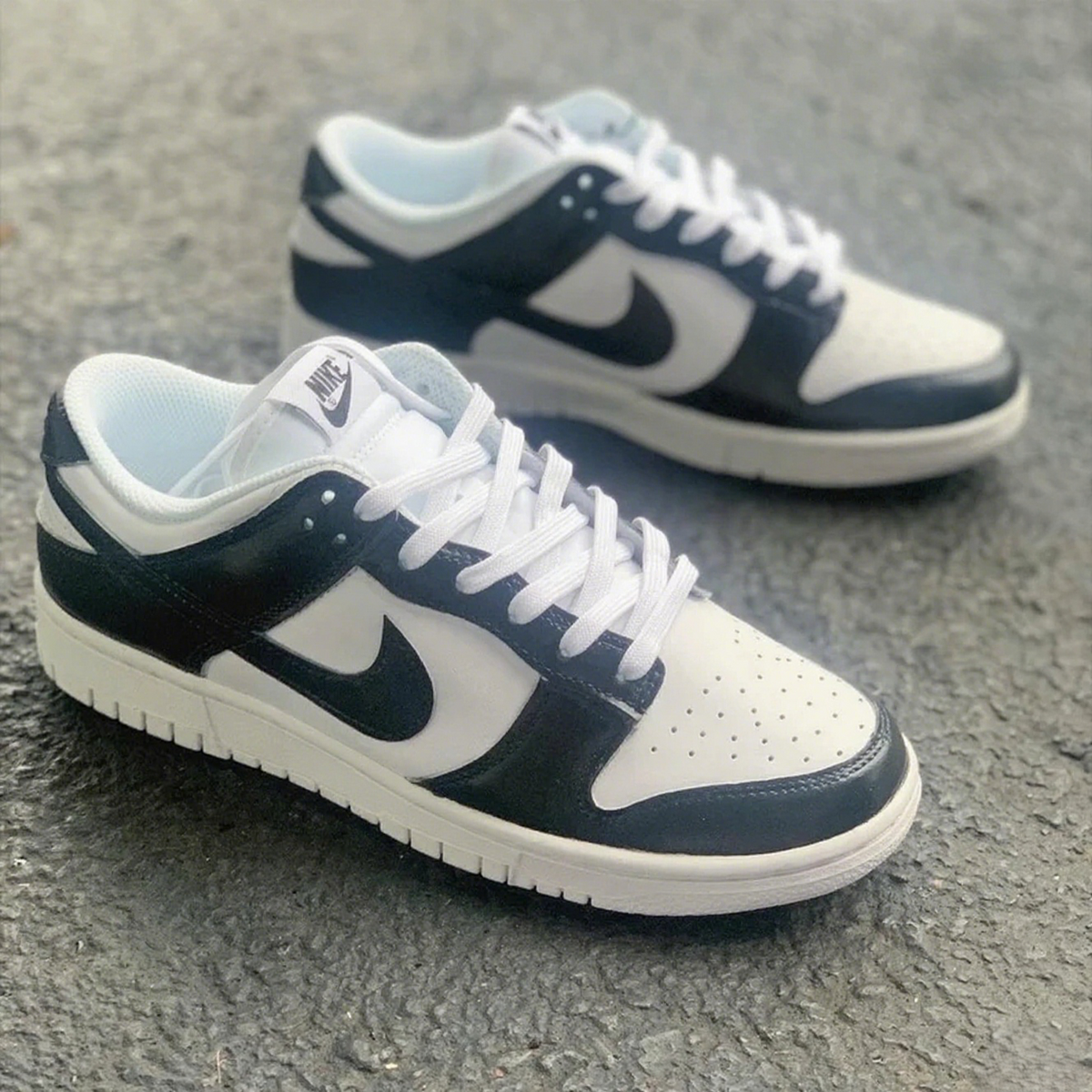 Custom Dunk Black And White Color Blocking – Unite Custom