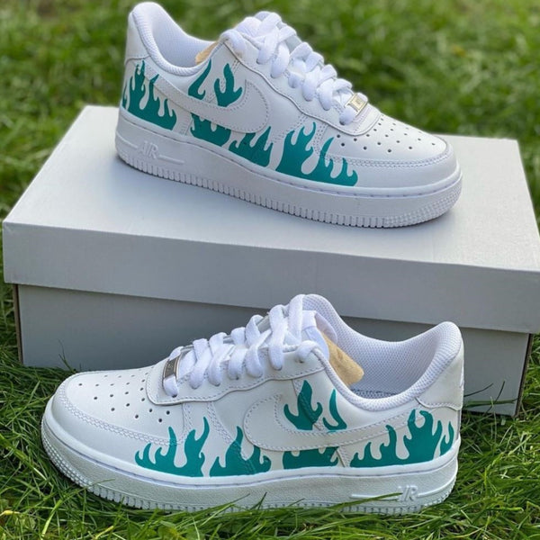 Green Grass Custom Air Force 1