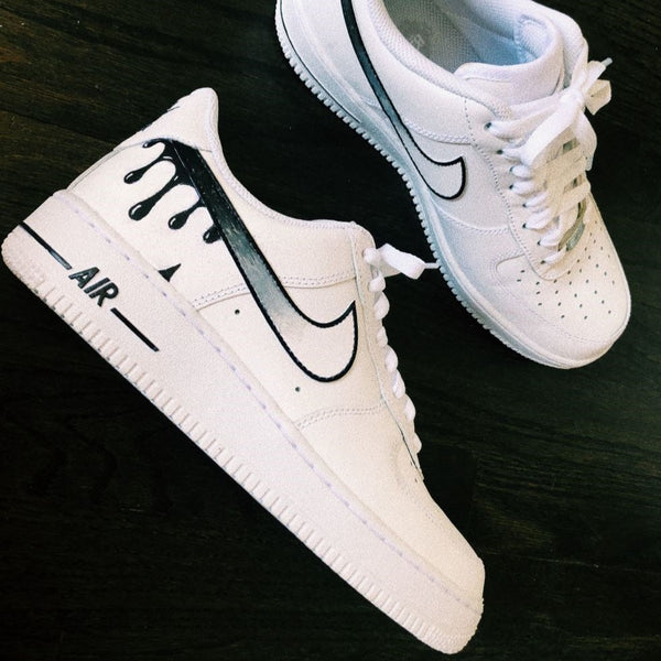 Dark Drips Custom Air Force 1