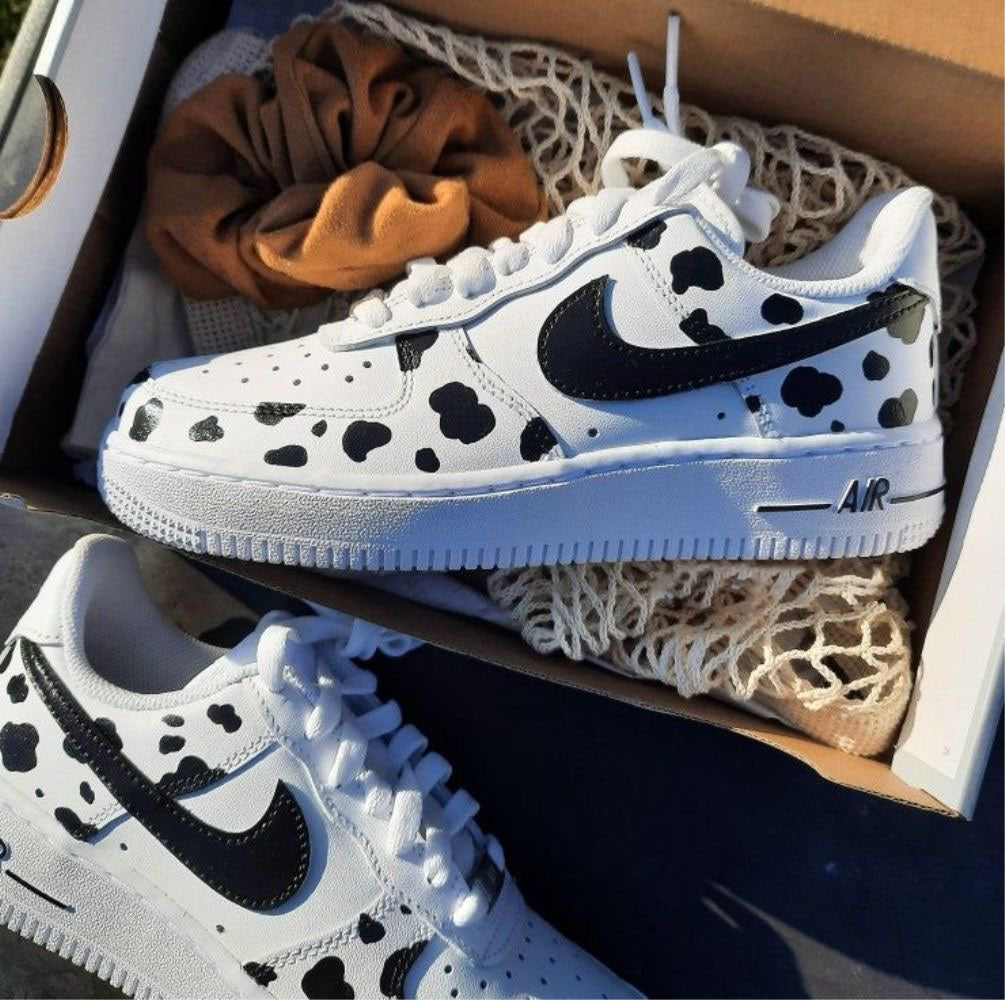 Black Spotted  Custom Air Force 1