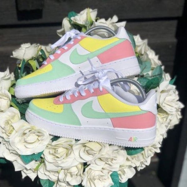 Macaron Colors Custom Air Force 1
