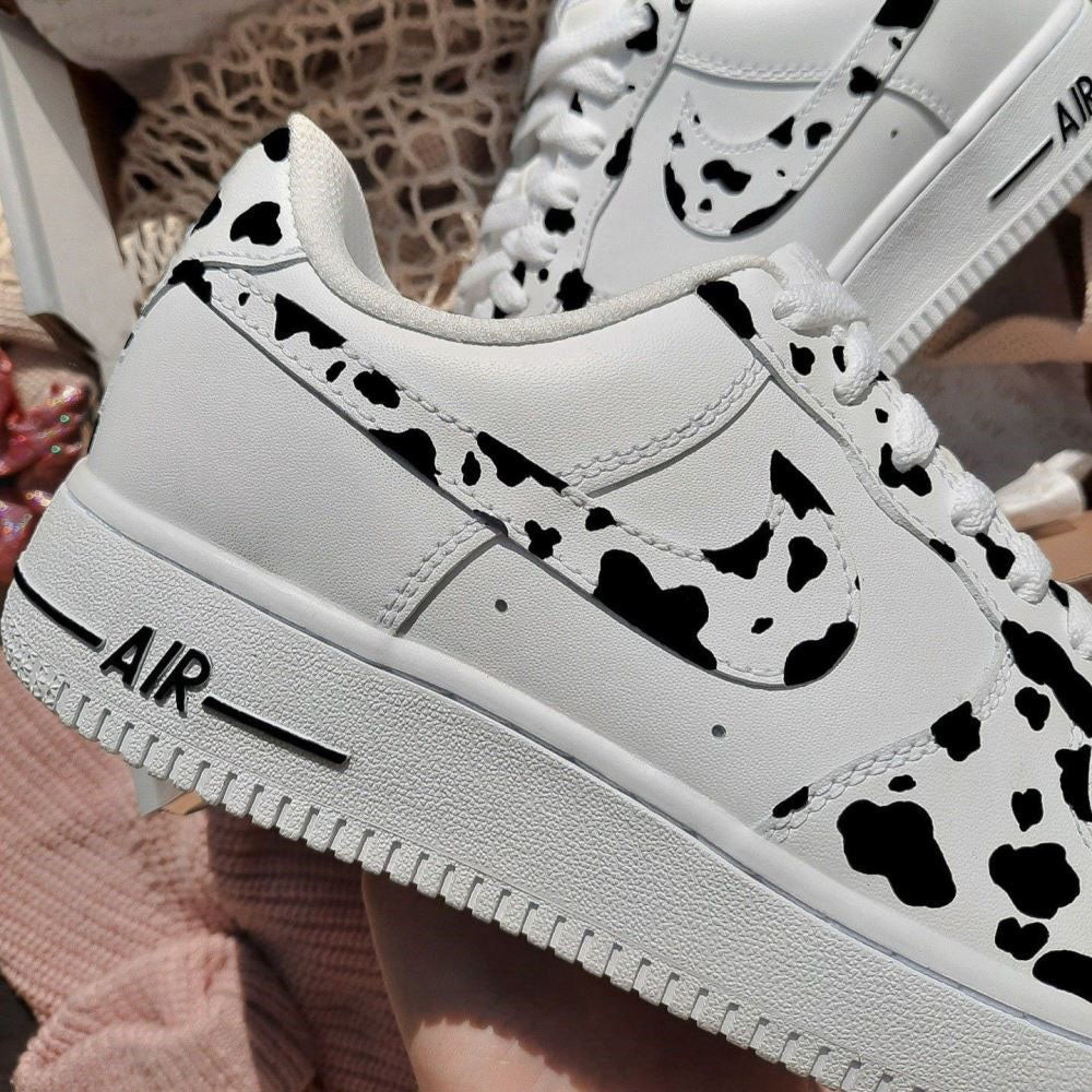 Cow Spotted Custom Air Force 1 â Unite Custom