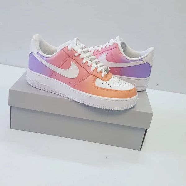 Pink-Purple Gradient Custom Air Force 1