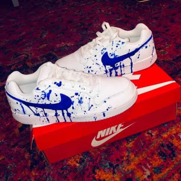 Deepblue Splatter Custom Air Force 1