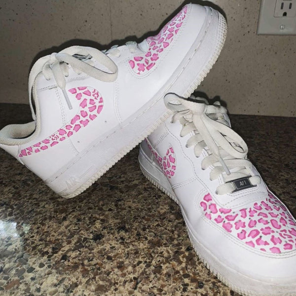 Pink Spots Custom Air Force 1