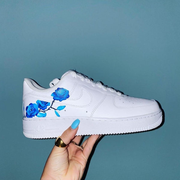 Blue Roses Custom Air Force 1