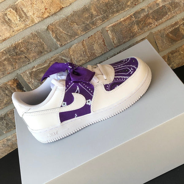 Purple Ribbon Custom Air Force 1