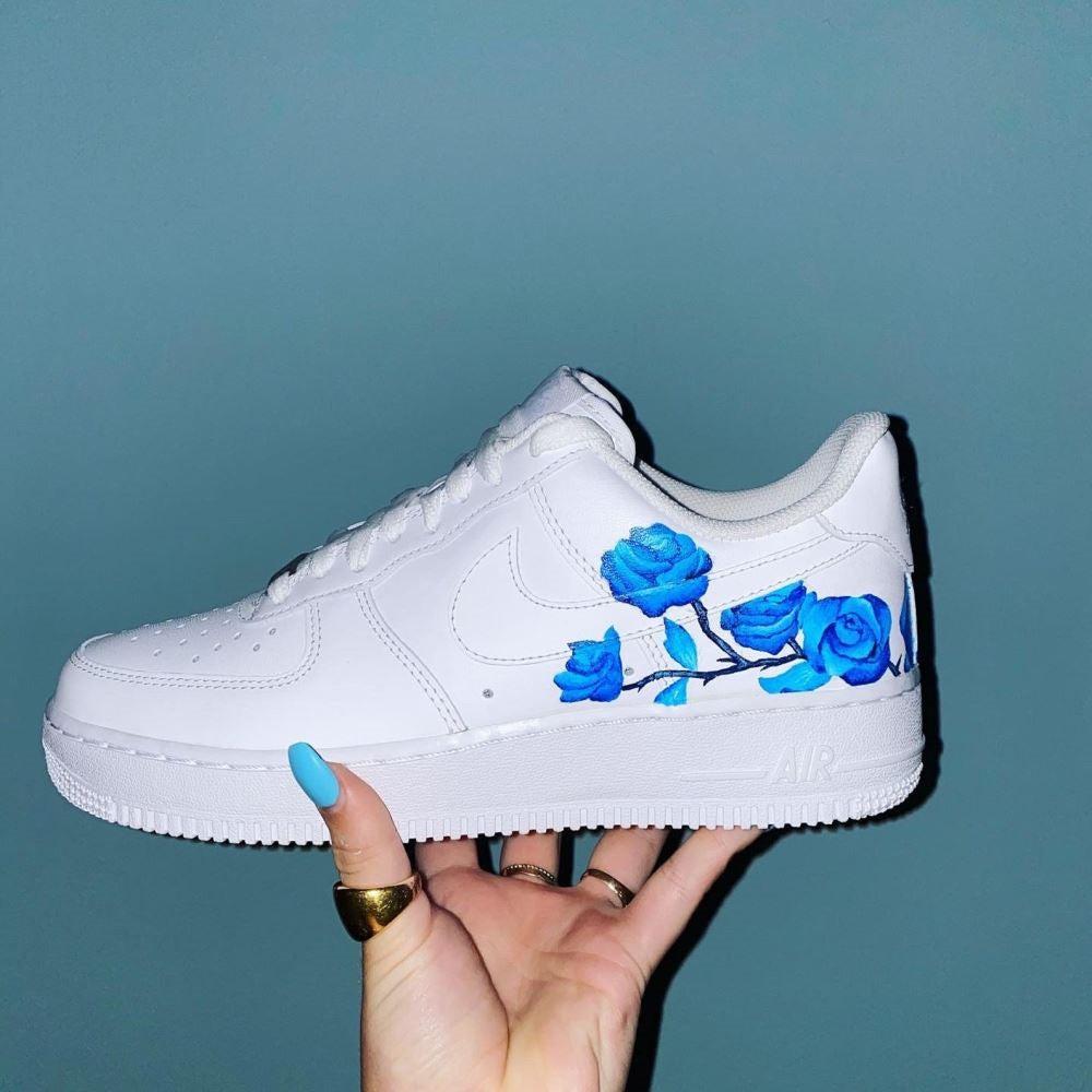 Blue Roses Custom Air Force 1