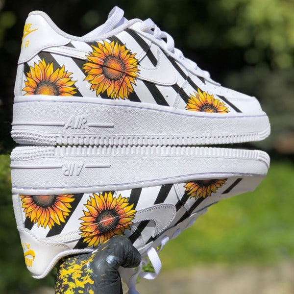 Sunflower Stripe Custom Air Force 1