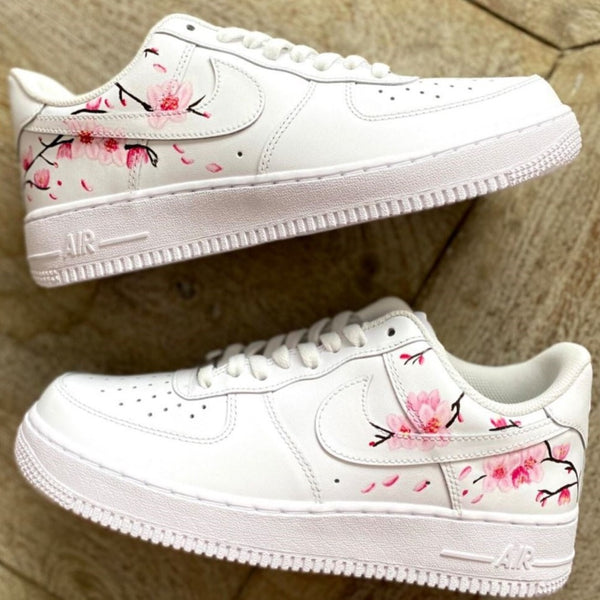 Peach Flower  Custom Air Force 1