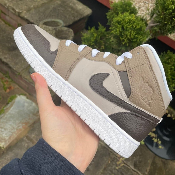 Deep Brown Custom Air Jordan  1