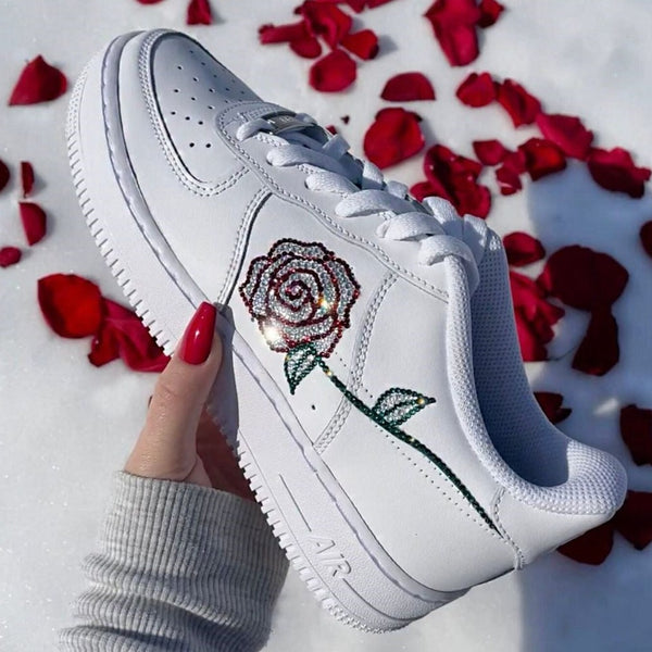 Blinks Rose Custom Air Force 1 x Wedding Sneaker