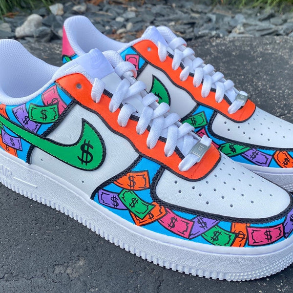 Dollar Doodle Custom Air Force 1