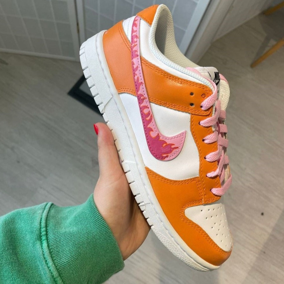 Orange Custom Nike Dunk