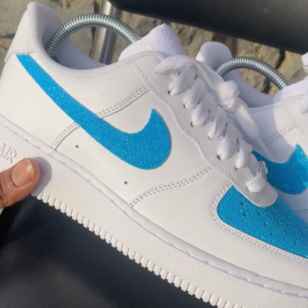 Blue Blinks Custom Air Force 1