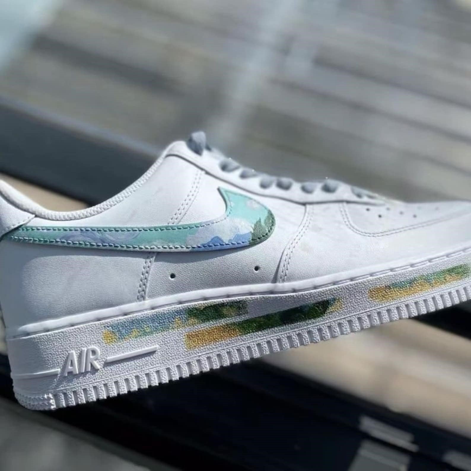 Bule Sky Custom Air Force 1