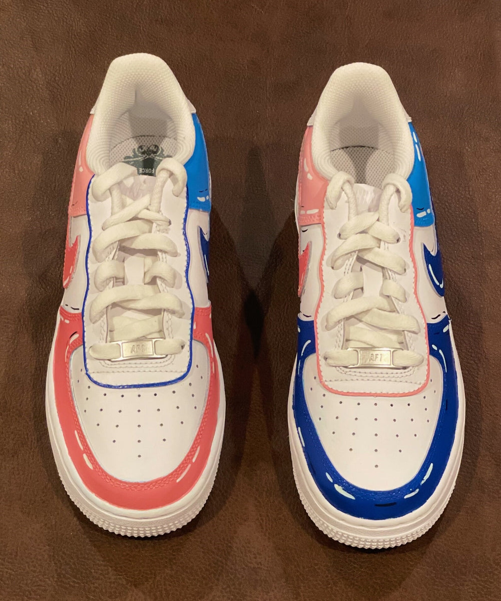 custom air force 1 pink