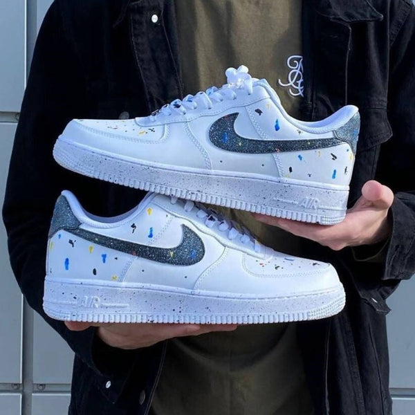 Colorful Slpatter Custom Air Force 1