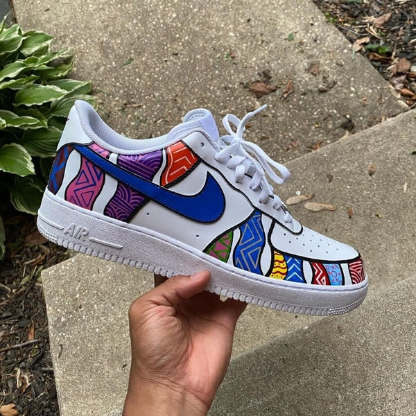 Colorful Doodle Custom Air Force 1