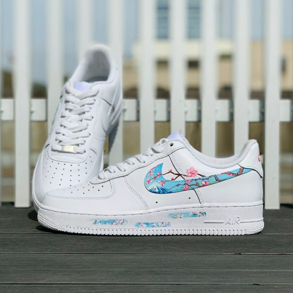 peach air force 1 shadow
