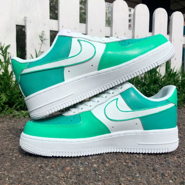 Mint Green Custom Air Force 1