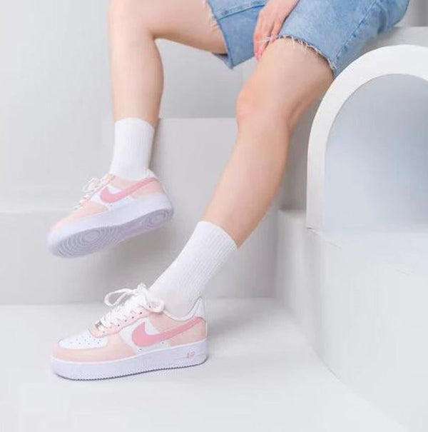 Pink Custom Air Force 1